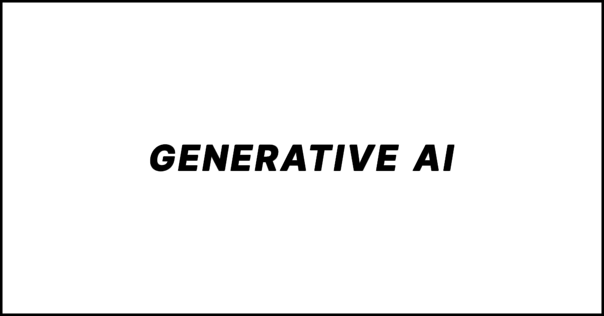 Generative AI in AI. What It Means and How It Works