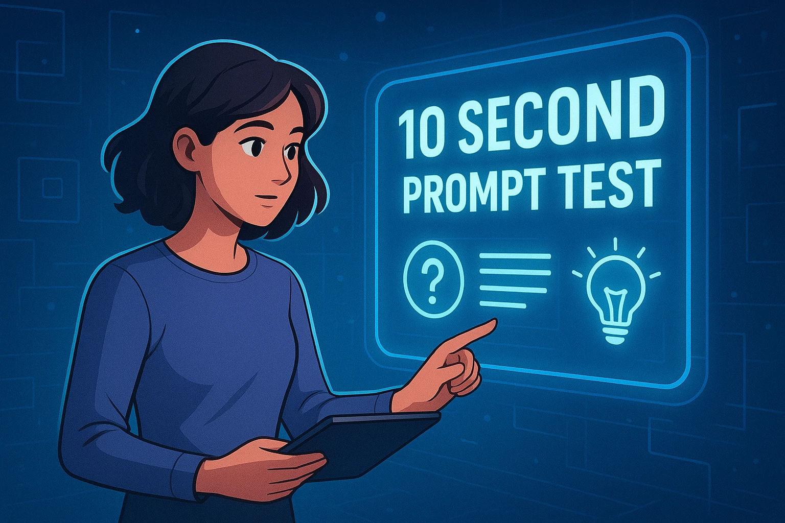 The 10 SECOND Prompt Test: Is Your Prompt Too Weak?