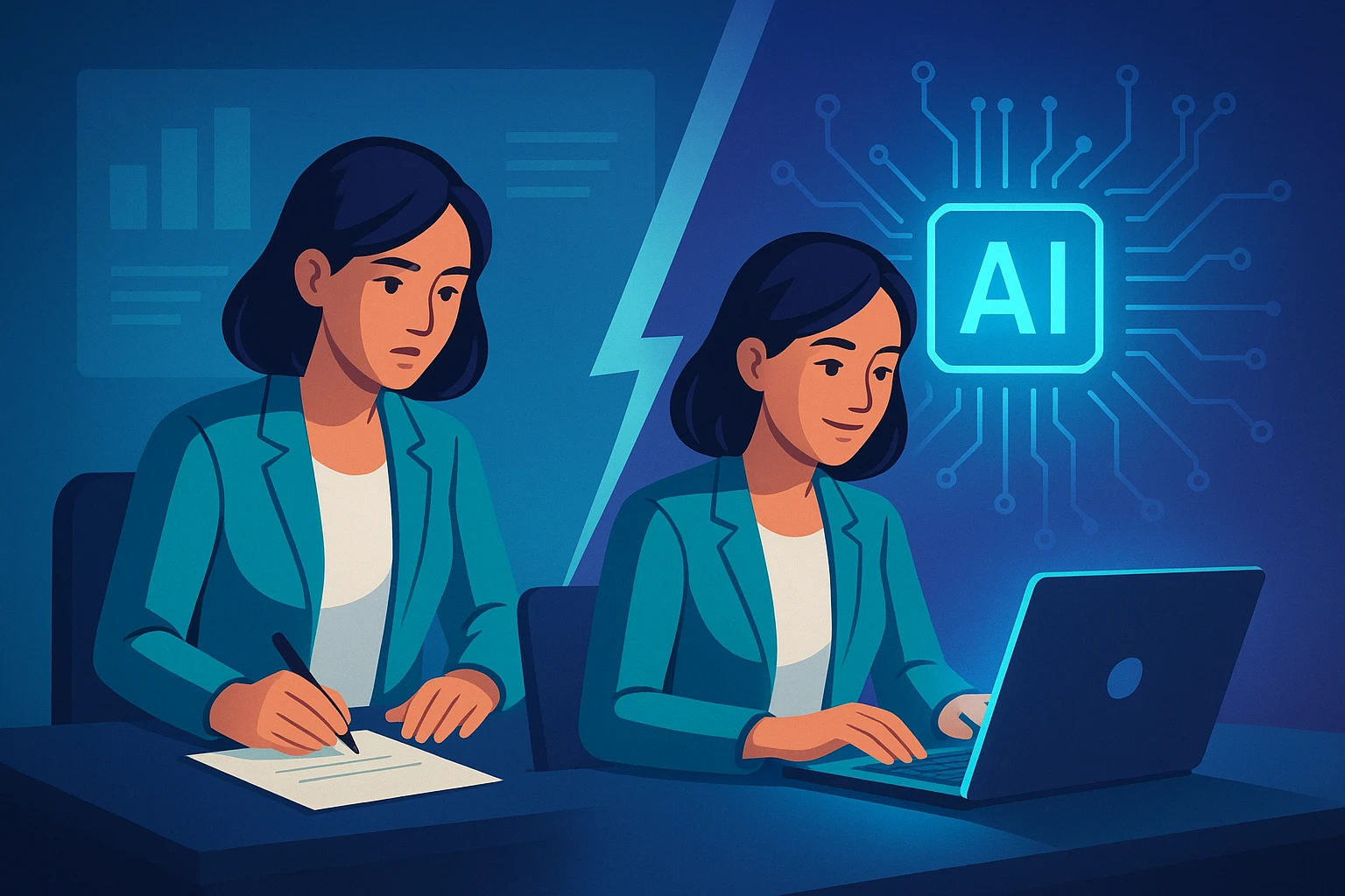 The DIFFERENCE Between an Average Worker and an AI Powered Worker