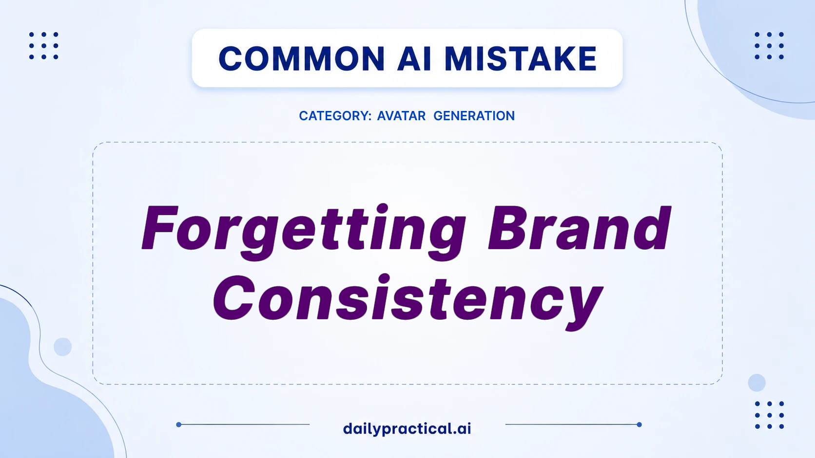 Avoid This Avatar Branding Mistake: Stay Consistent
