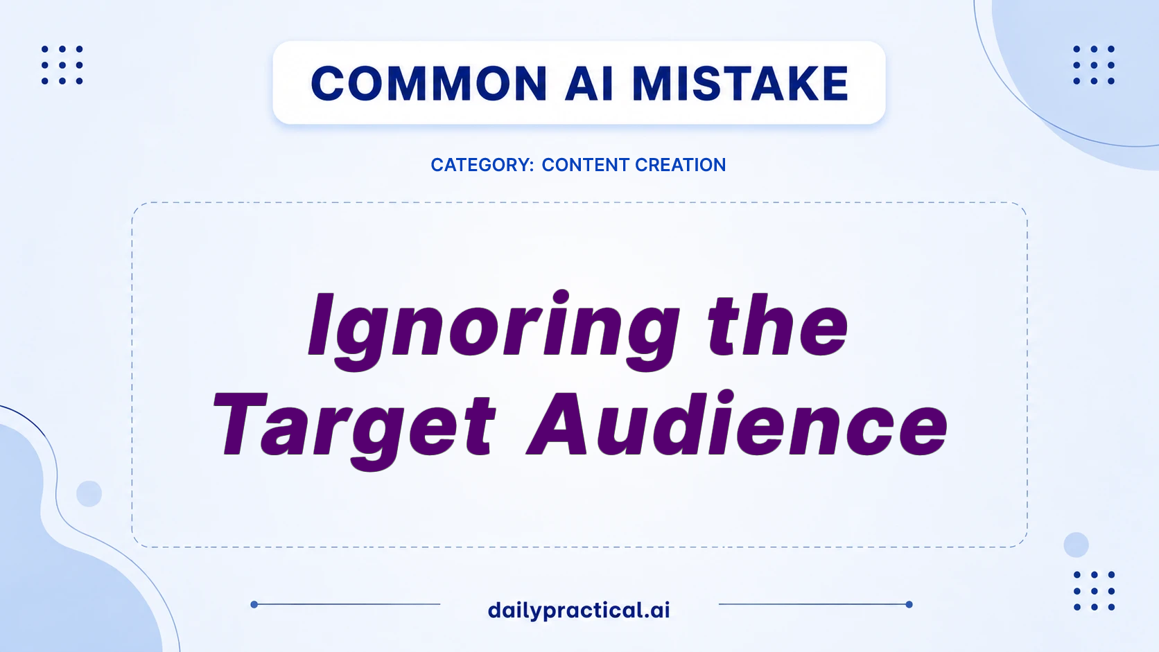 Ignoring Your Audience? Fix AI Content Fast