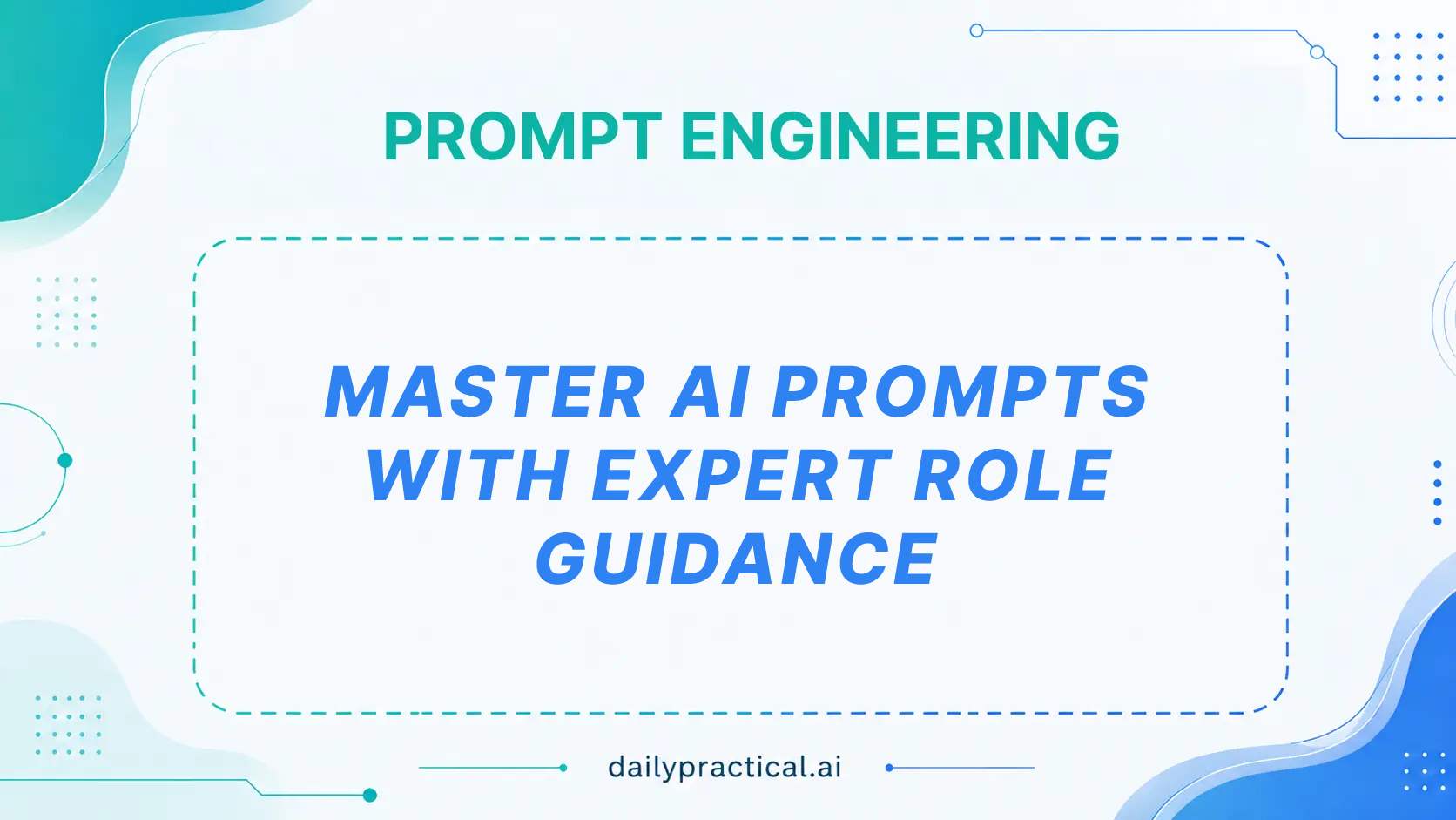 How to Use Roles in Prompts (Make AI Act Like an Expert). Day #9