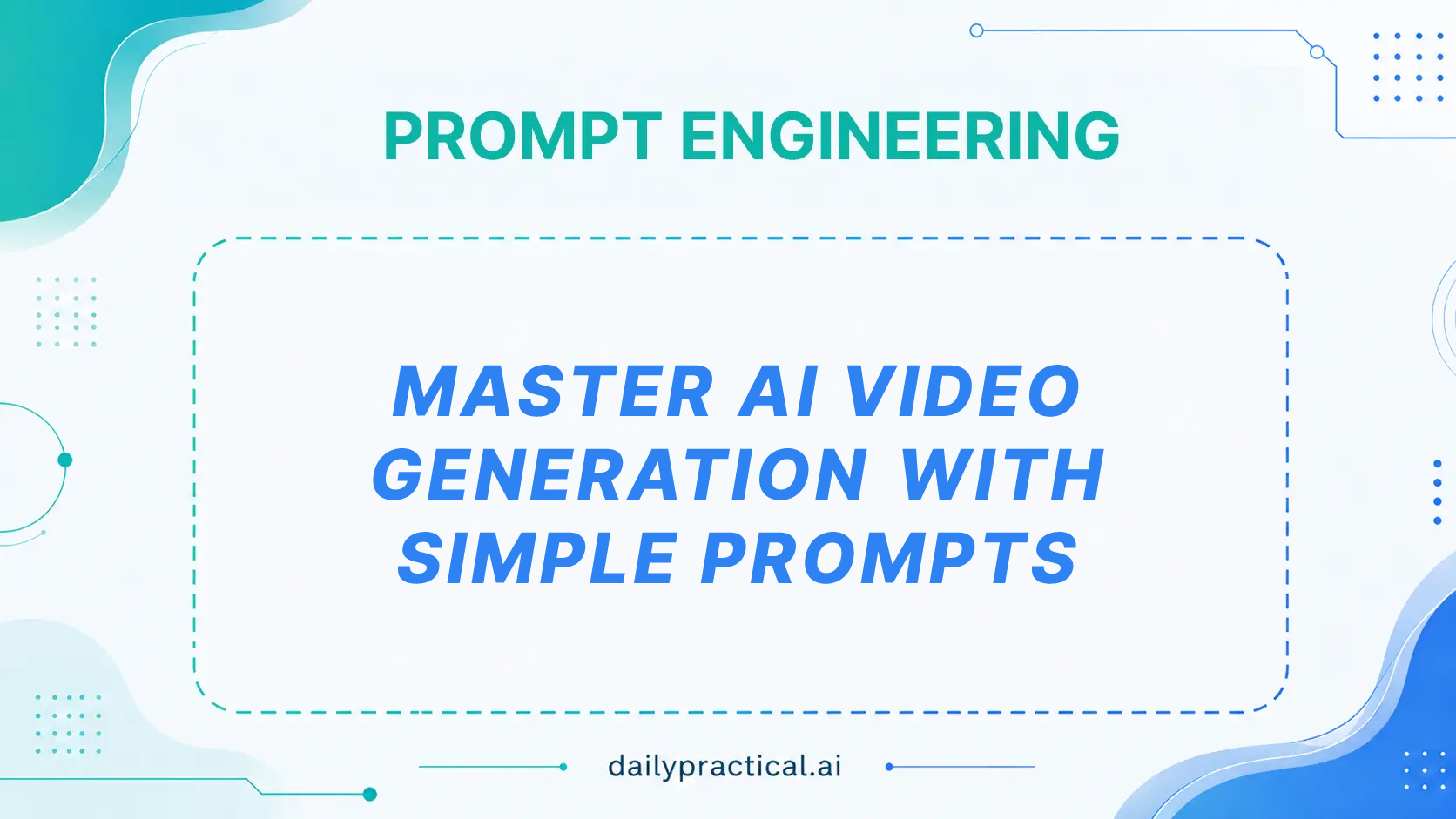 How to Prompt AI for Video Generation. Day #26