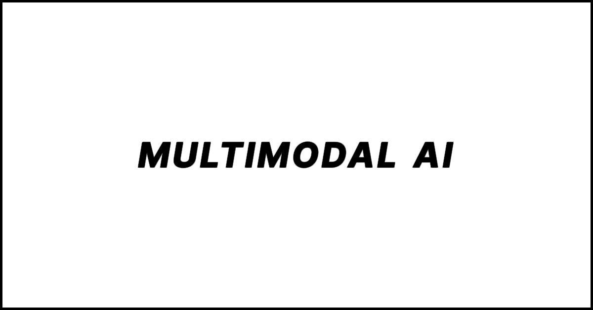 Multimodal AI. What It Means and How It Works