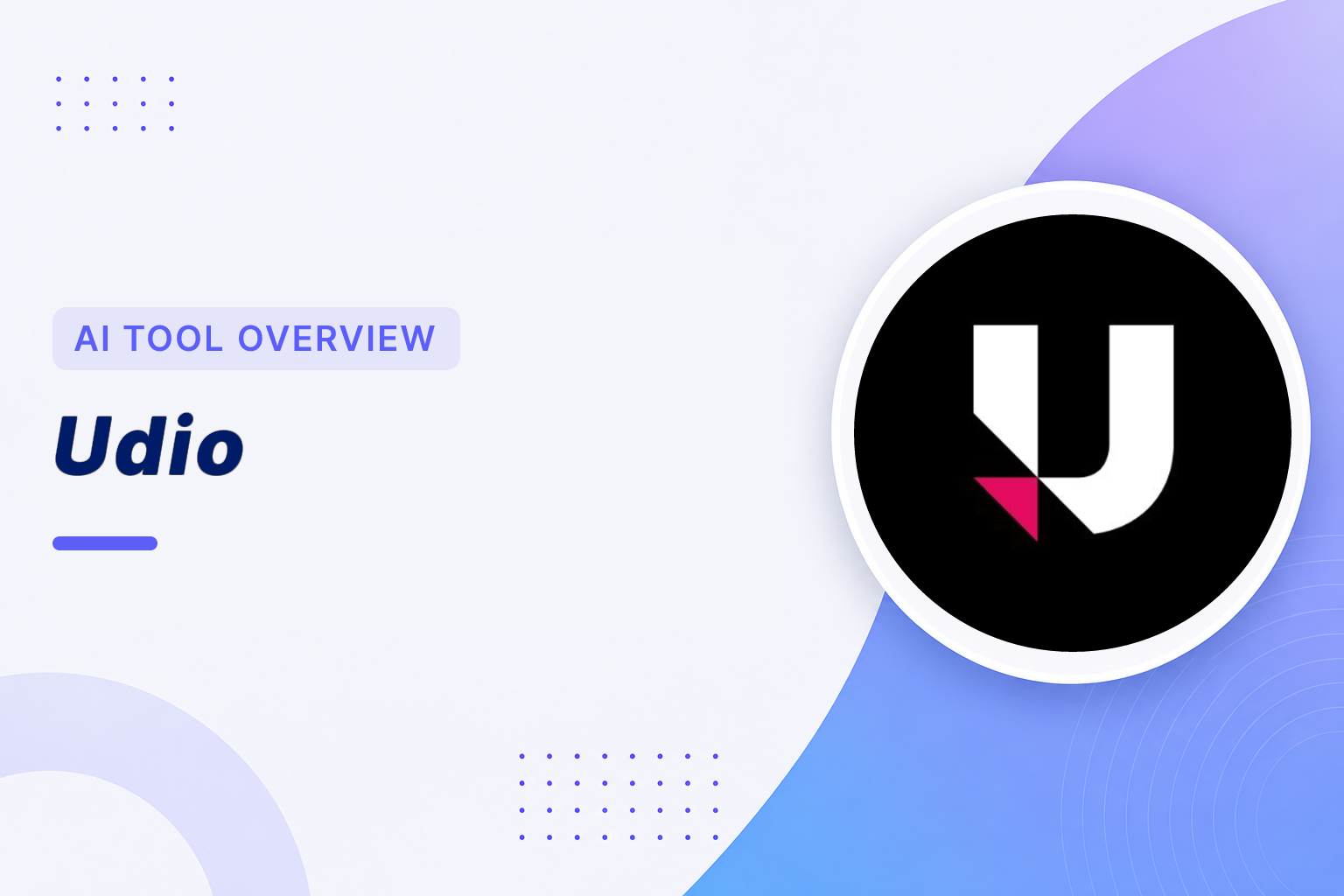 Udio Overview. AI music generator from text prompts