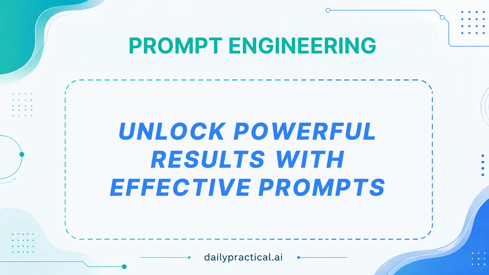 The Power of Examples in Prompts. Day #7