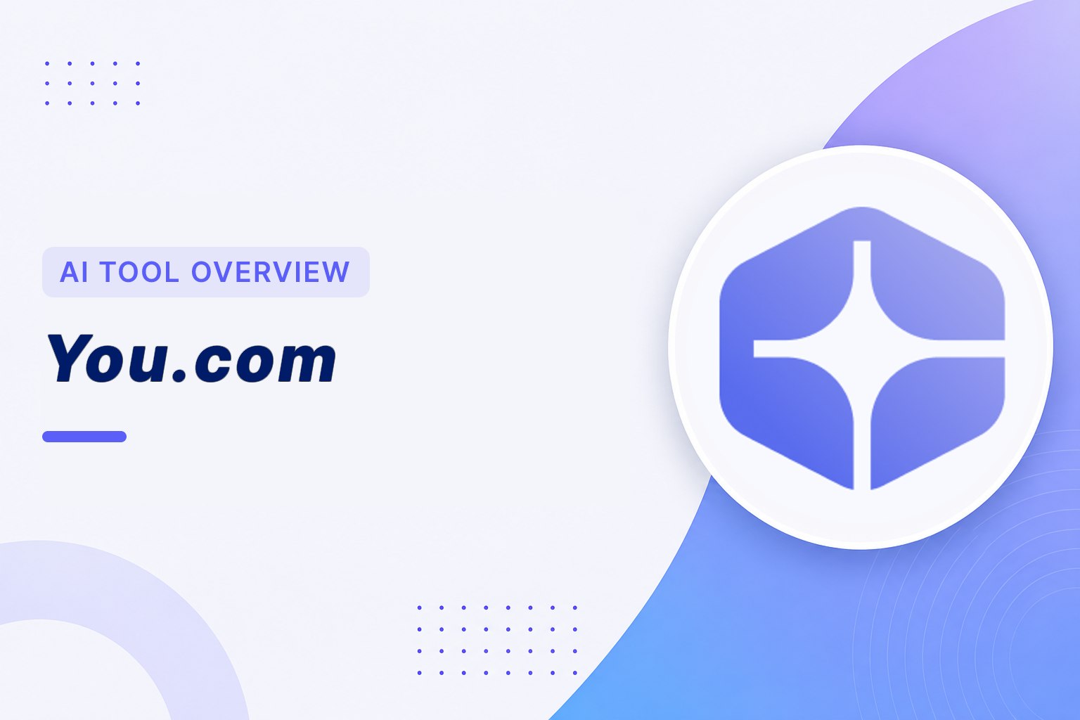 You.com Overview. AI chat that searches and summarizes web results