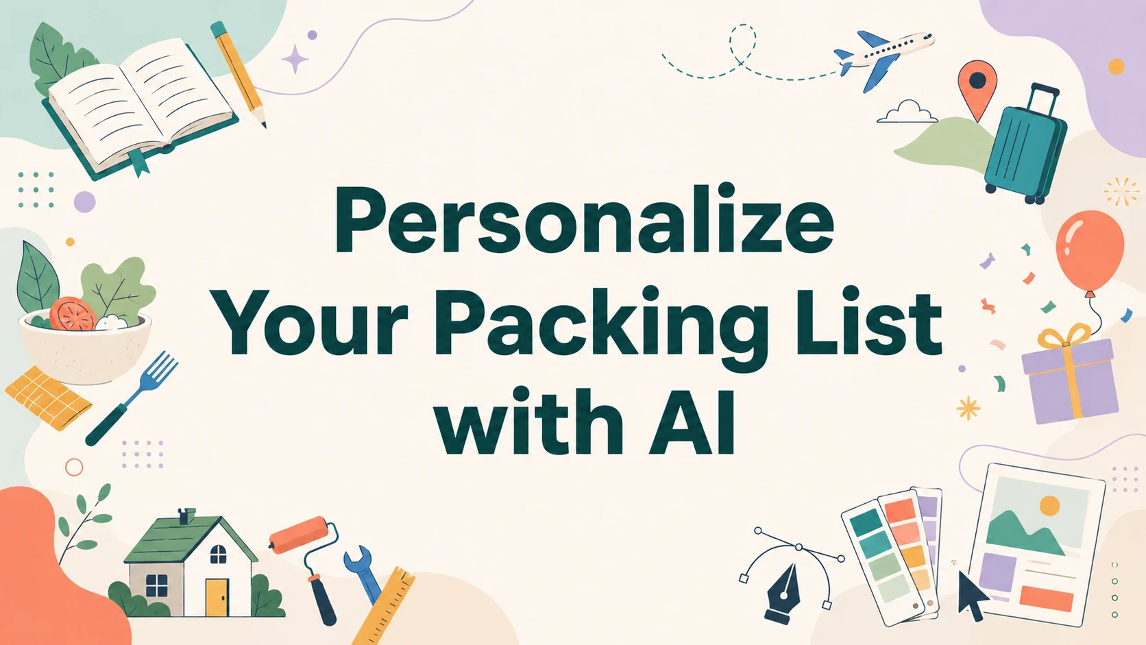 How to Create a Personalized Packing List With AI