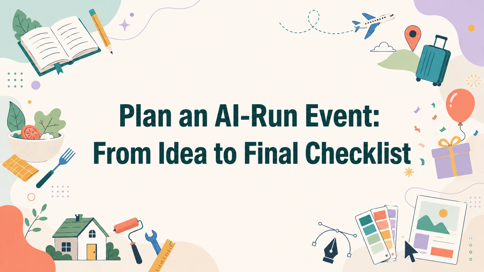 How to Plan an Event With AI: From First Idea to Final Checklist